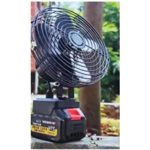 Lithium battery Rechargeable Strong 8" Portable Fan