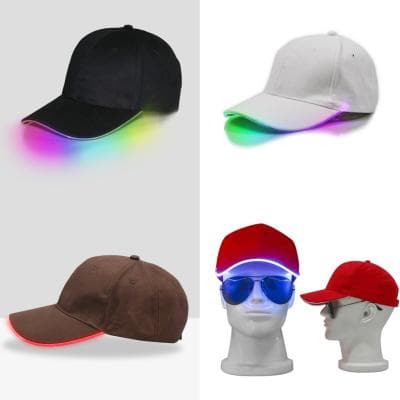 Glow In The Dark Led Caps