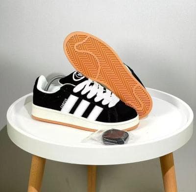 Adidas Campus Black Sneakers | Teewhy Fashion Hub | Kaiglo Nigeria