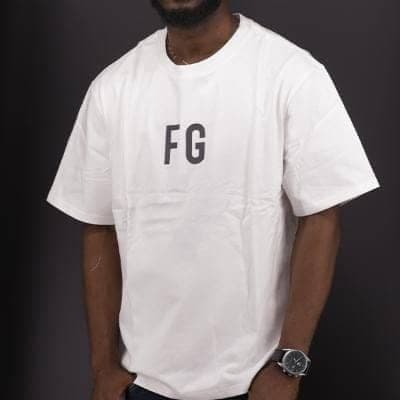 Fear Of God Men's Authentic Crew Neck Collar T-shirt Suitable For Men And Women