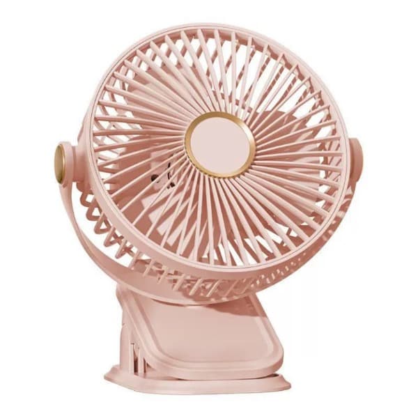 USB Rechargeable Mini Clip-On Fan