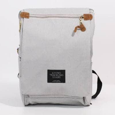 Living traveling share canvas backpack shop