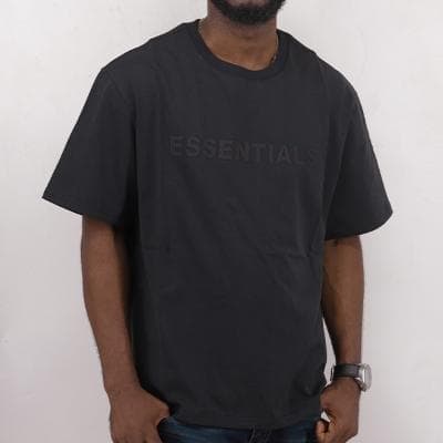 Essential T-shirt Tide Hip Hop T-shirt Cotton Casual Crew Neck Collar Tee Tops For Men Women