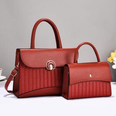 Quality 2-in-1 Leather handbag