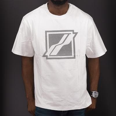 We11done Beige Stripe Cotton Short Sleeve Rib Knit Crew Neck Collar T-shirt For Men Women