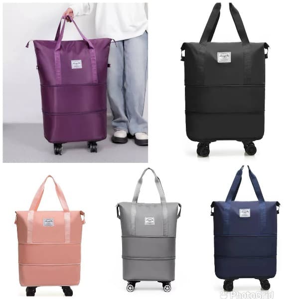 Foldable Travel Bag with Wheels – Lightweight, Spacious & Perfect for Travel
