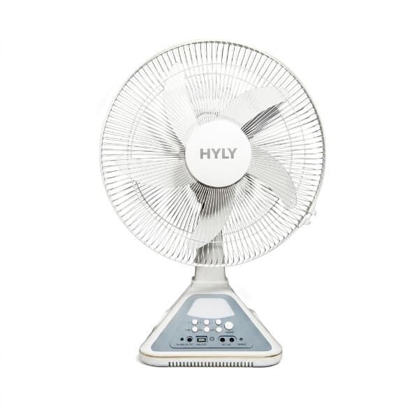 HYLY 14-Inch Rechargeable Table & Wall Fan